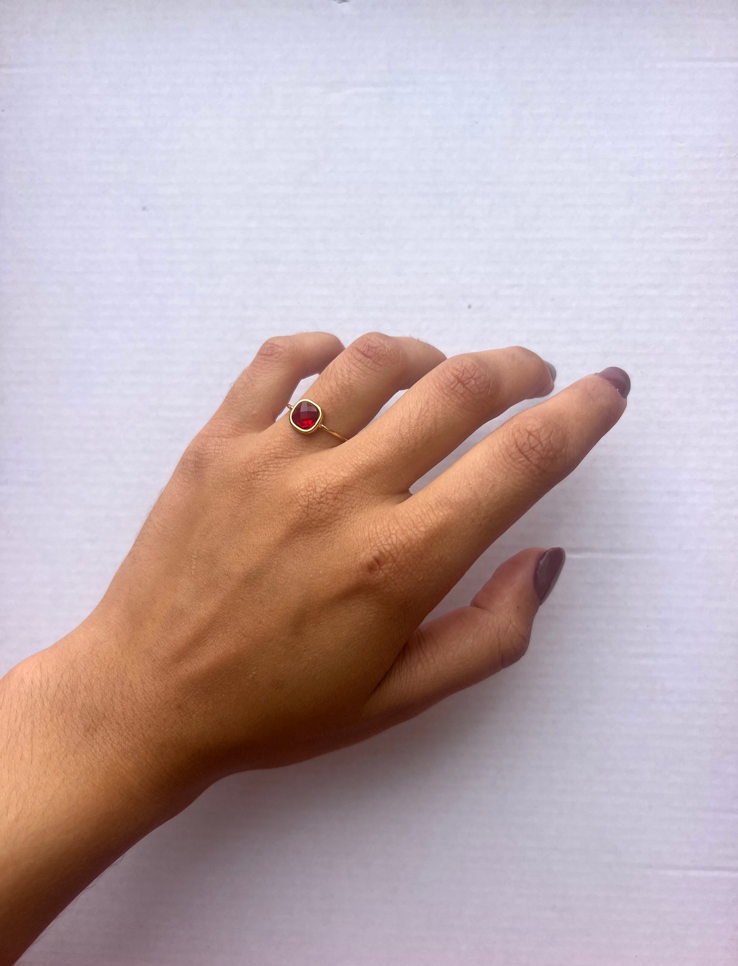 Anillo Piedra Preciosa