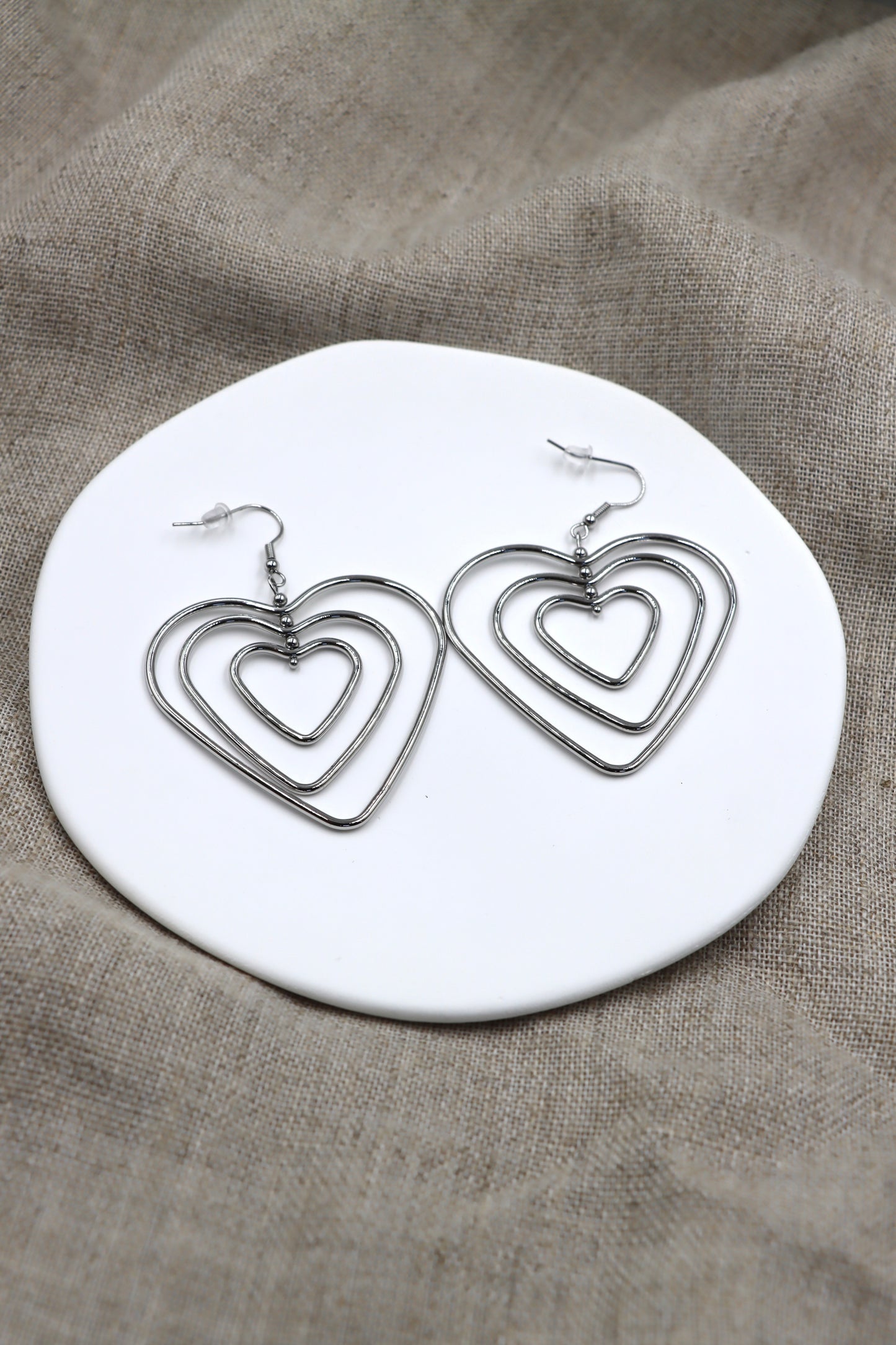 Pendientes Multi-Corazón
