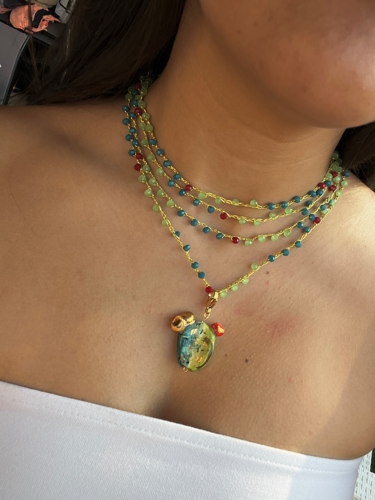 Collares hechos a mano