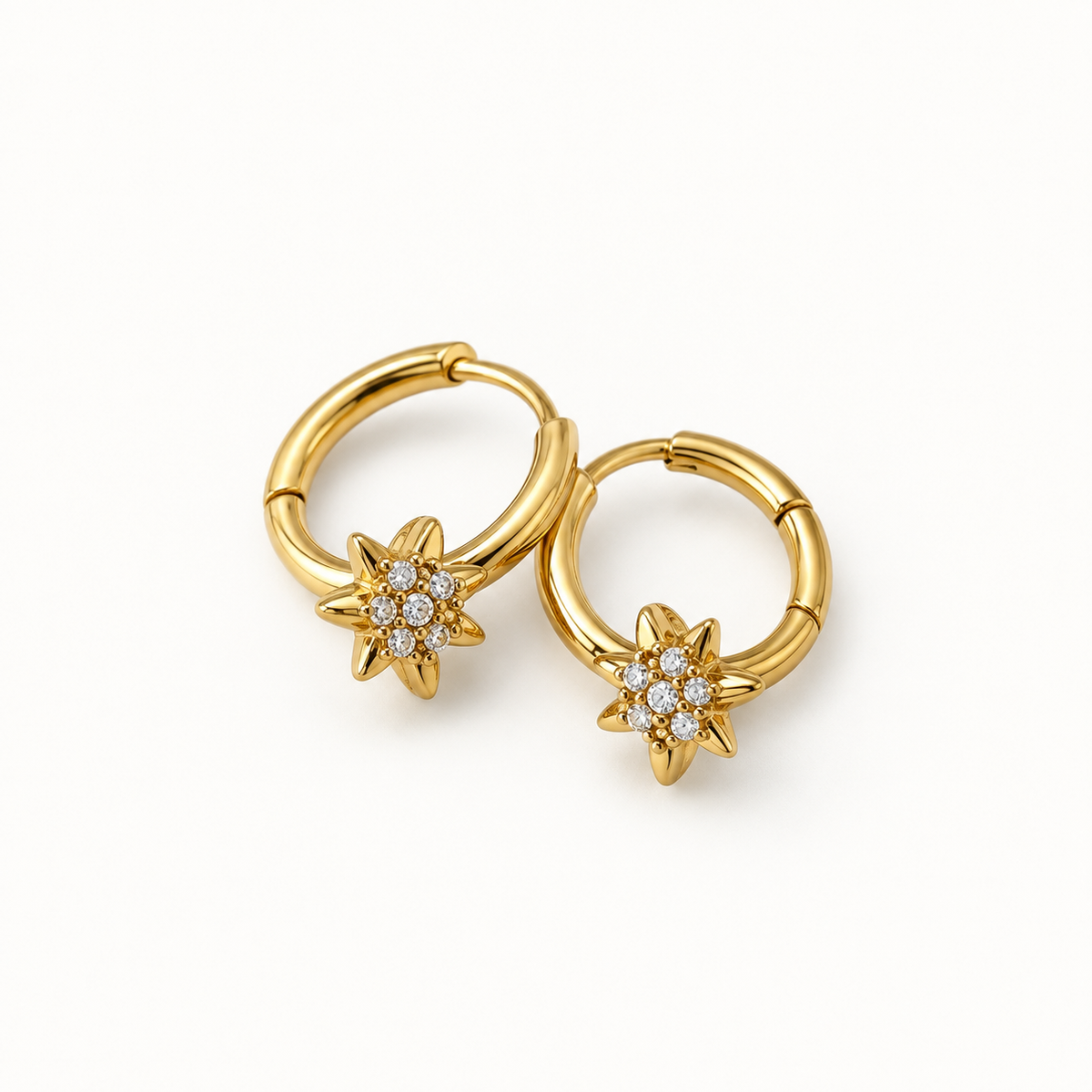 Mini pendientes soleil