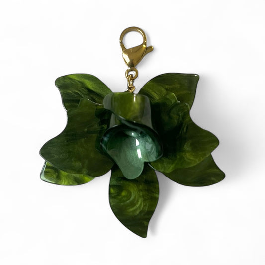 Charm flor de otoño verde