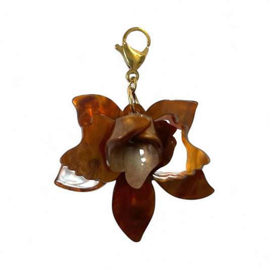 Charm flor de otoño marrón