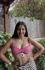 Collar hibisco