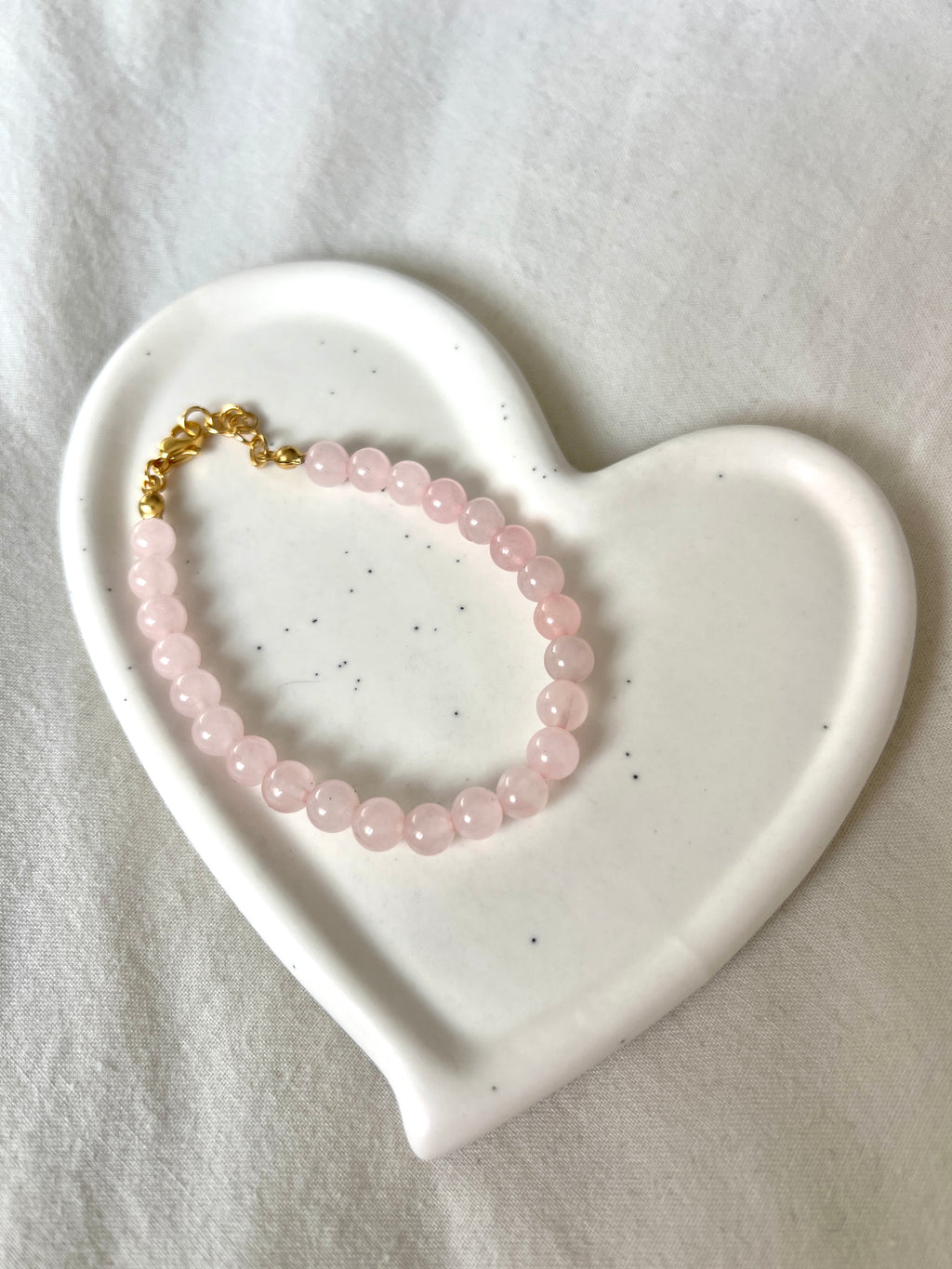 Pulsera cuarzo rosa