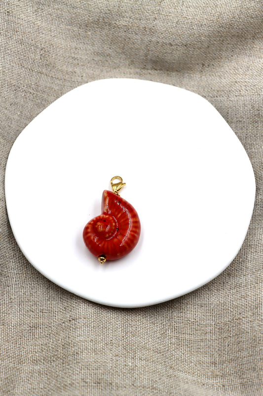 Charm Caracola Roja
