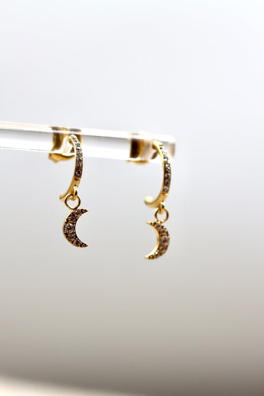 Pendientes Moon