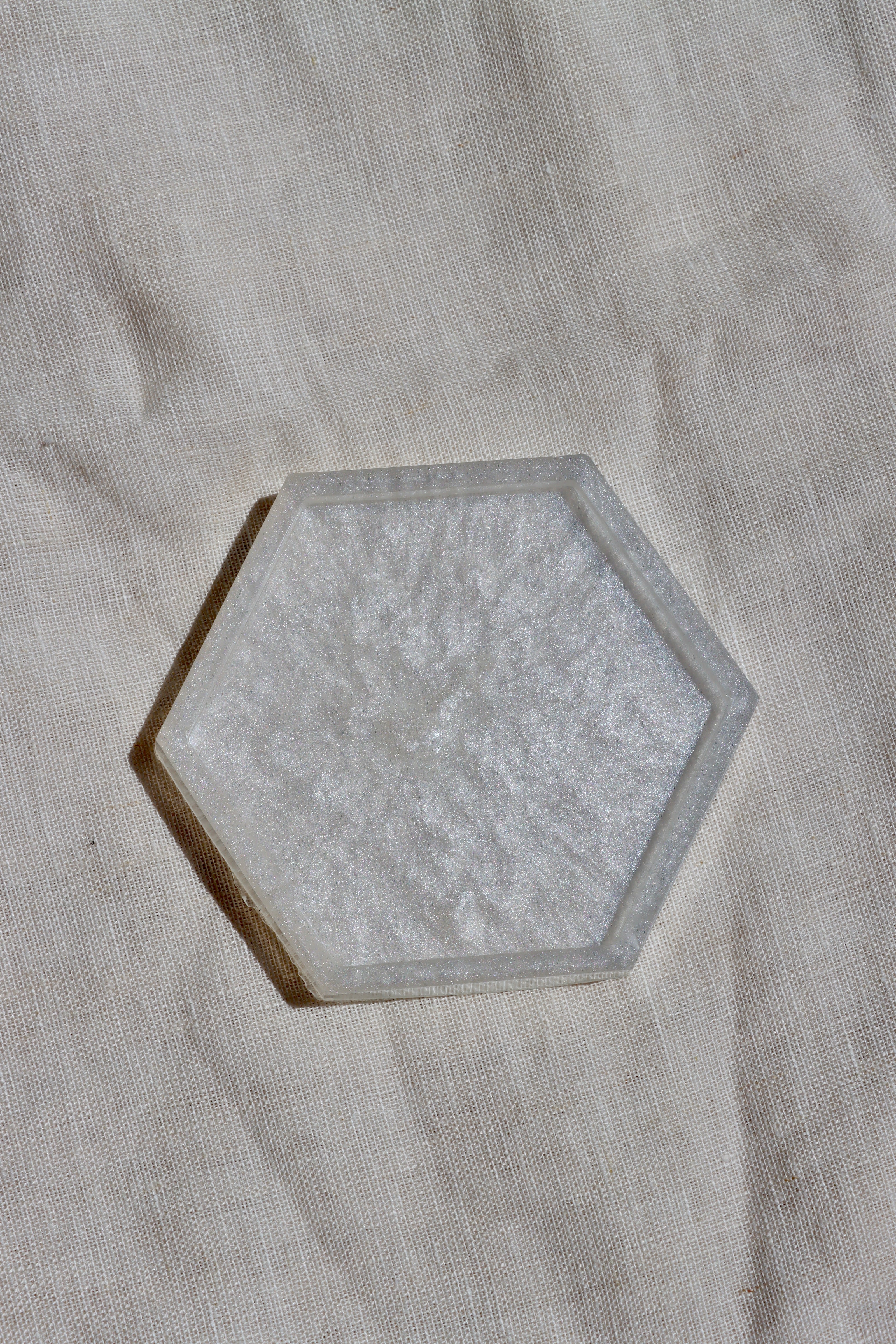 Bandeja Hexagonal Perlada