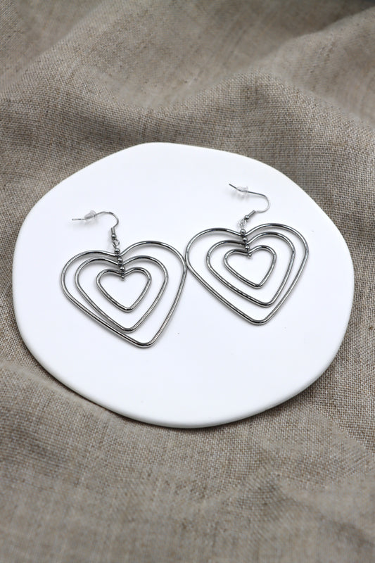 Pendientes Multi-Corazón